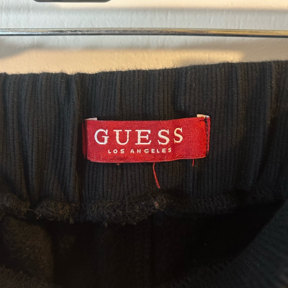 Guess Charcoal Ribbed Sweatshirt
